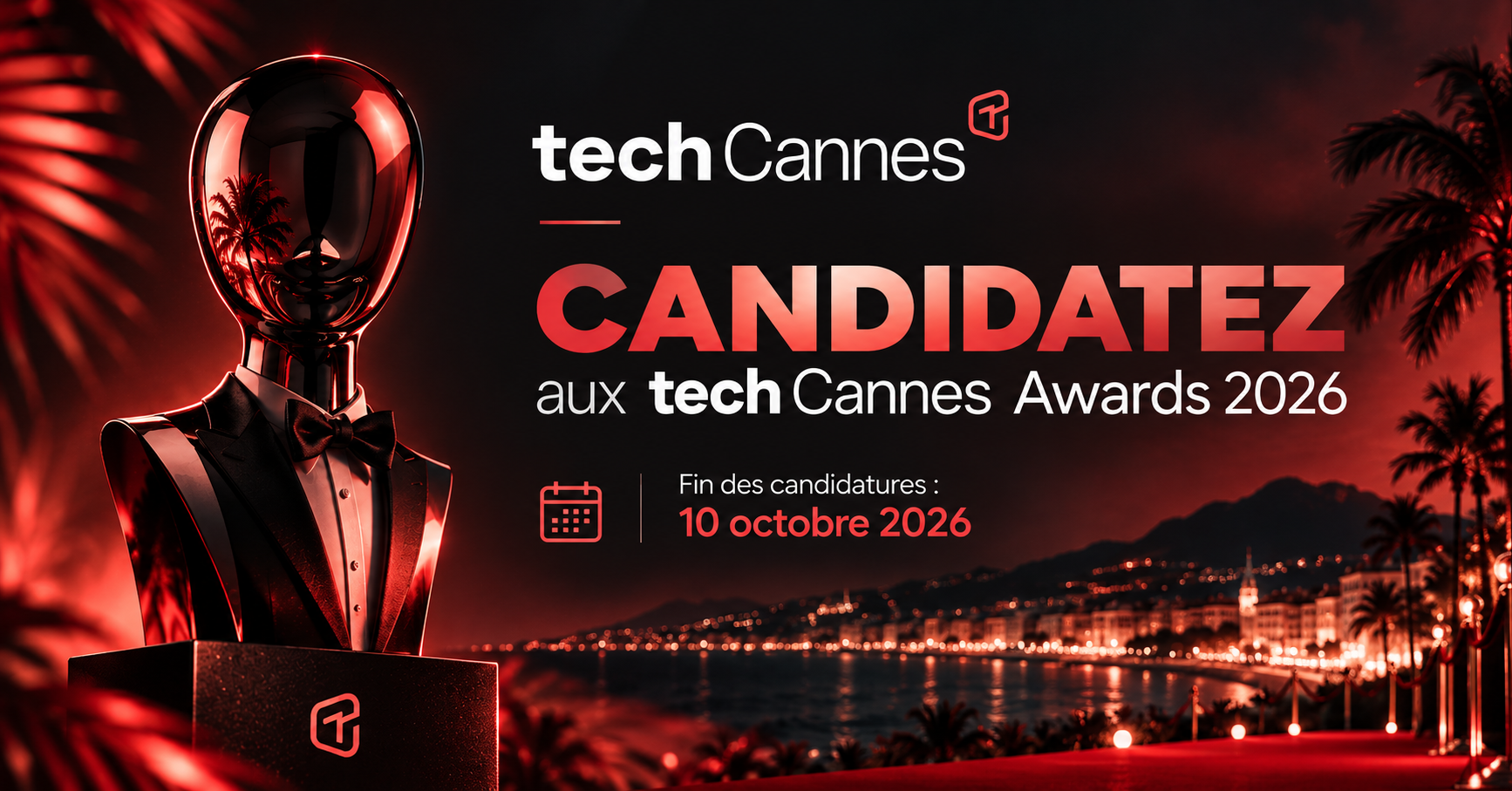 Candidatez aux techCannes Awards 2026