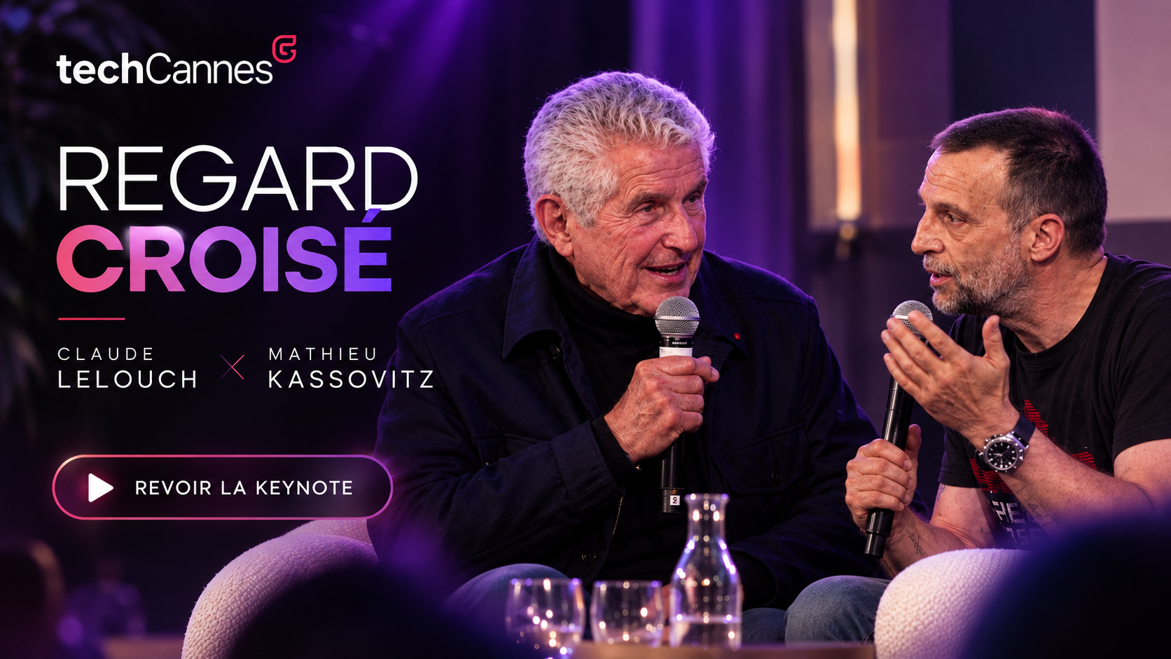Claude Lelouch & Mathieu Kassovitz, « Avant l'IA, après l'IA »